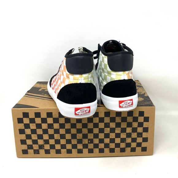 💖MEGA SALE💖VANS The Lizzie Checkerboard Multi Women Canvas VN0A4BX1BML - Picture 4 of 11